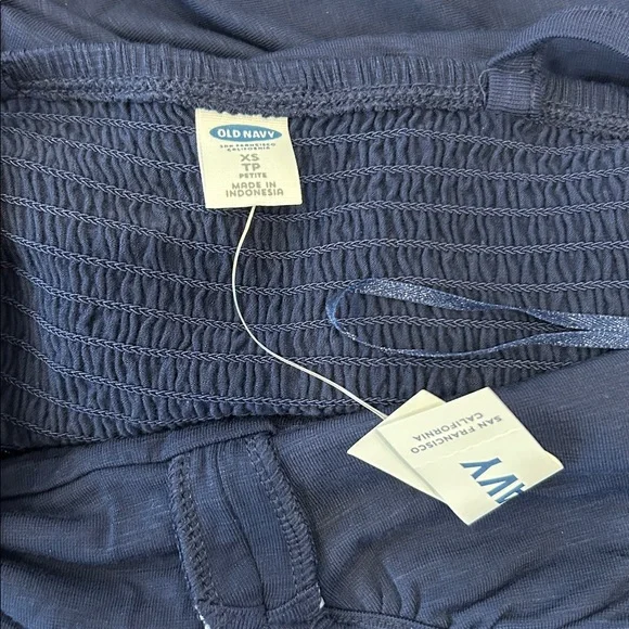 Old Navy navy long maxi dress size extra small petite - Picture 5 of 5